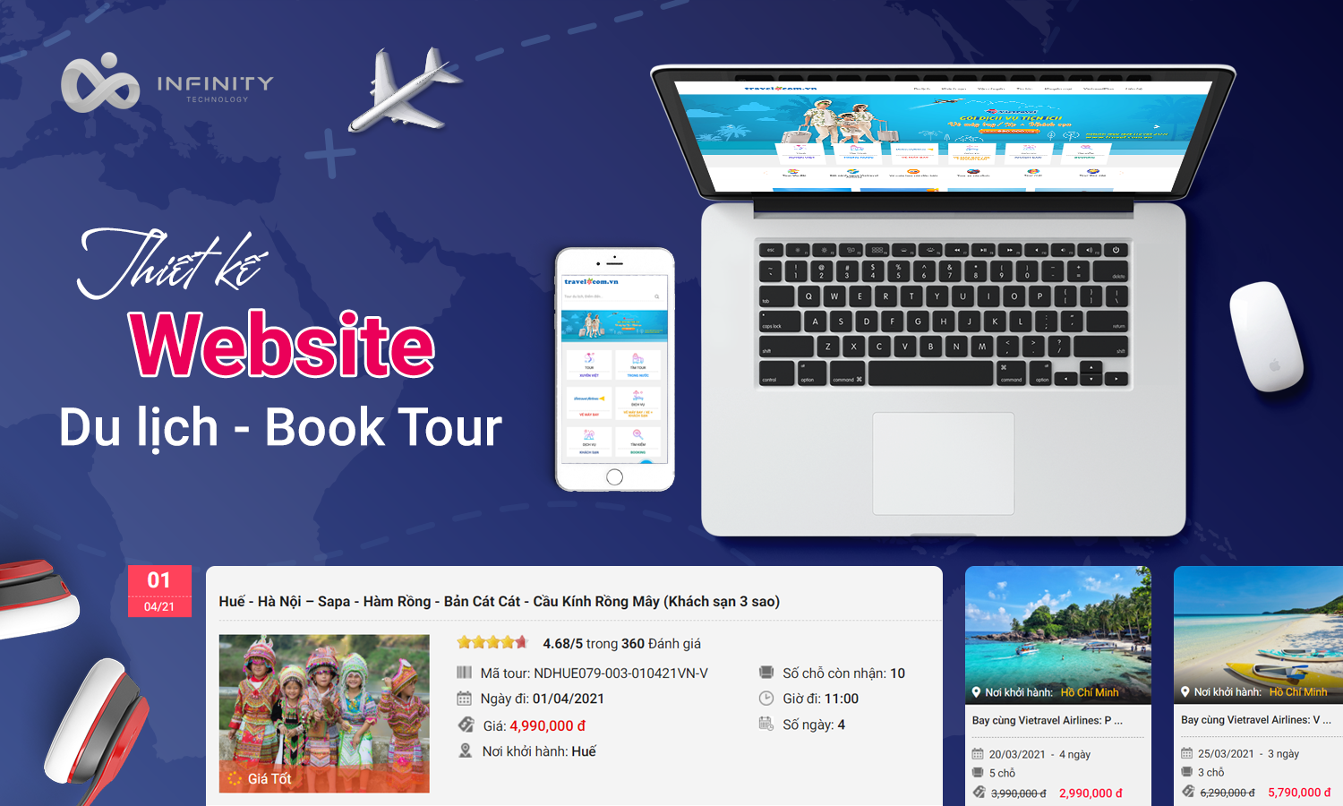 Thiết kế website Du lịch