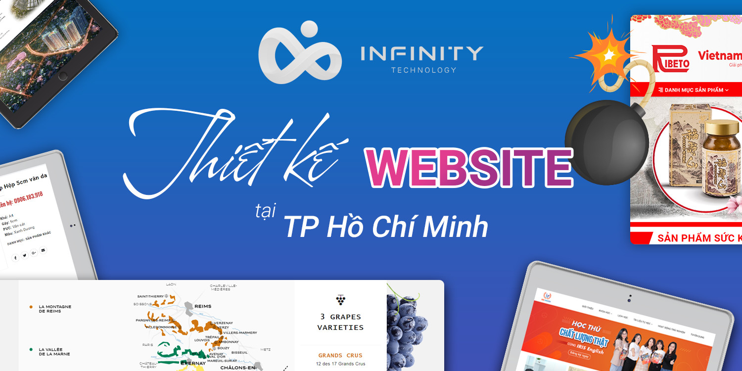 Thiết kế Website, App tại TP Hồ Chí Minh