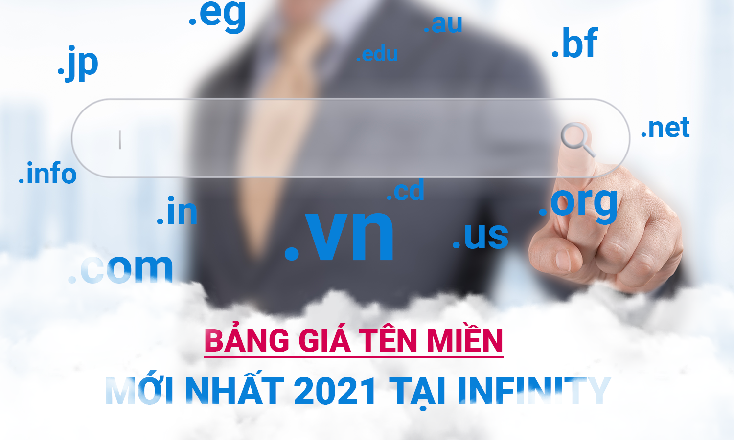 Bảng giá mua tên miền mới nhất 2021 tại infinity