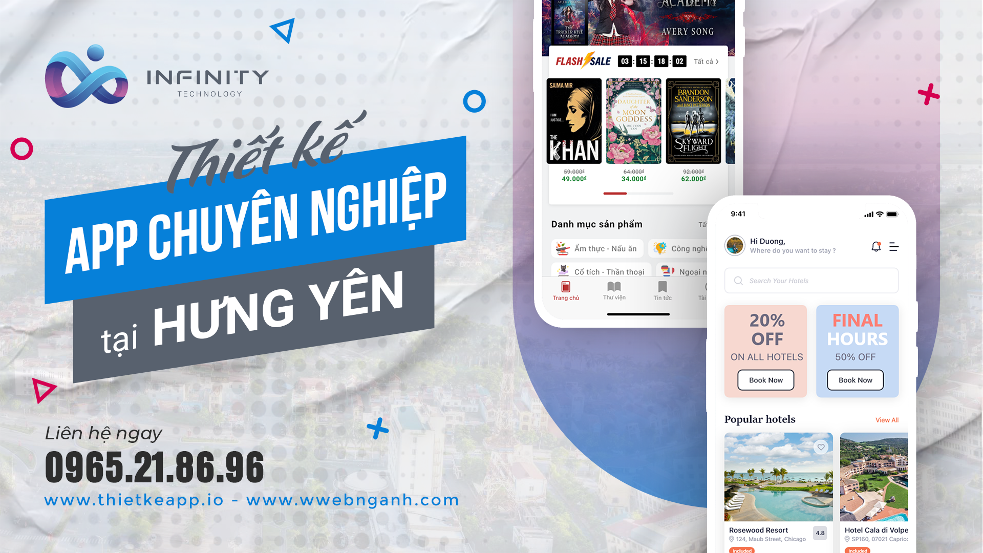 Thiết kế app mobile chuyên nghiệp tại Hưng Yên