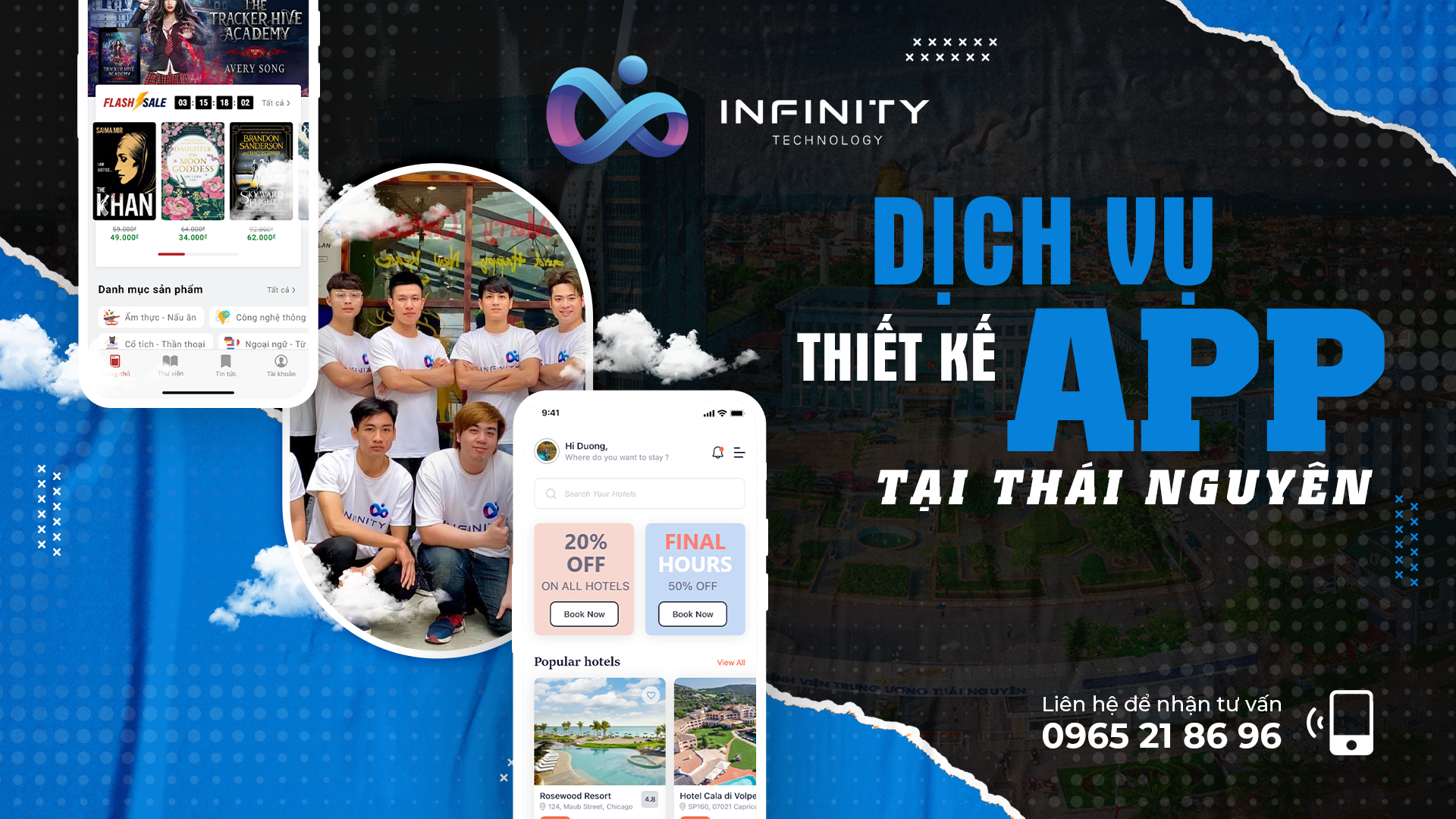 Dịch vụ thiết kế app mobile tại Thái Nguyên
