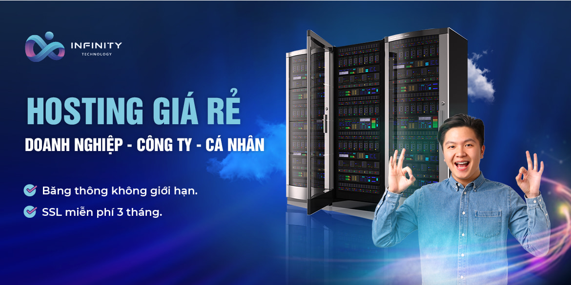 Hosting giá rẻ cho doanh nghiệp, cá nhân, công ty