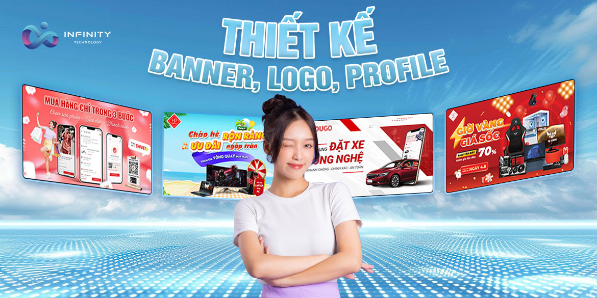 Báo giá thiết kế logo, banner, cover, profile