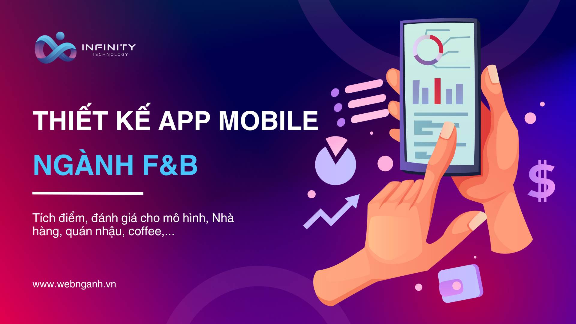 Làm App Mobile Tích Điểm và Đánh Giá Dịch Vụ Cho Ngành FnB