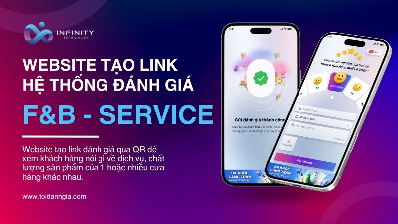Website tạo link đánh giá cửa hàng dịch vụ